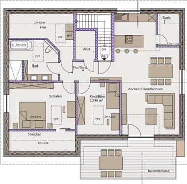 Foto - 3 Zimmer Etagenwohnung in Thyrnau