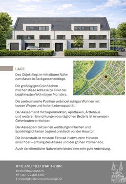 Foto - 3 Zimmer Erdgeschoßwohnung zur Miete in Münster