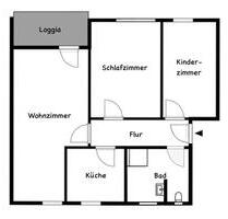 3 Zimmer Wohnung KapitalanlageUmbau möglich 4 Zimmer Wohnung - Ingolstadt Nordost
