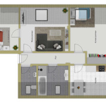 3-Zimmer DG Wohnung in Ziegelbach zu vermieten - Bad Wurzach