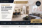 Foto - Exklusive 3,5-Zimmer-Dachgeschosswohnung mit TG-Stellplatz BU