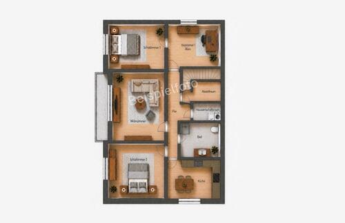 Foto - Wohnung in Zweifamilienhaus zu vermieten