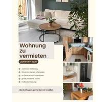 EG Wohnung 2 Zimmer, ca.55 qm, zentral Terrasse , kleiner Garten - Mettingen