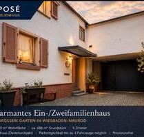 Charmantes Einfamilienhaus mit großem Garten in Wiesbaden-Naurod