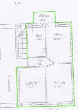 Foto - Etagenwohnung in Magdeburg zur Miete