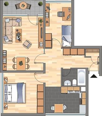 Foto - Etagenwohnung zur Miete in Dortmund