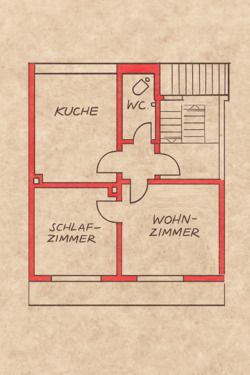 Foto - 2-Zimmer-Wohnung in ruhiger, zentraler Lage – 46 m²