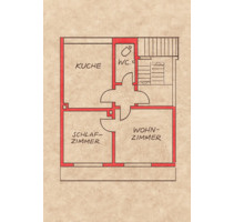 2-Zimmer-Wohnung in ruhiger, zentraler Lage – 46 m² - Mühlhausen (Thüringen)
