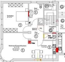 Erstbezug nach Sanierung - Frisch renovierte 2,5-Zimmer-Wohnung - Löhnberg