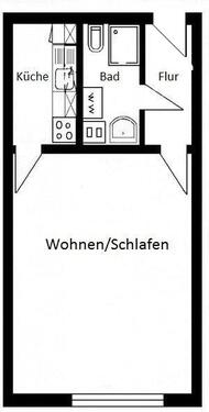 Foto - 1 Zimmer Etagenwohnung zur Miete in Eilenburg