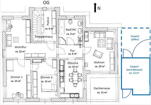 Foto - 3.5 Zimmer Etagenwohnung in Aalen