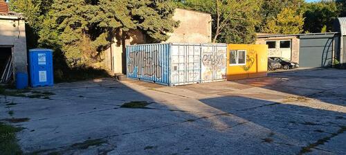 Foto - Vermiete Lagercontainer Bürocontainer Freifläche Parkplatz Halle