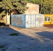 Vermiete Lagercontainer Bürocontainer Freifläche Parkplatz Halle - Küstriner Vorland