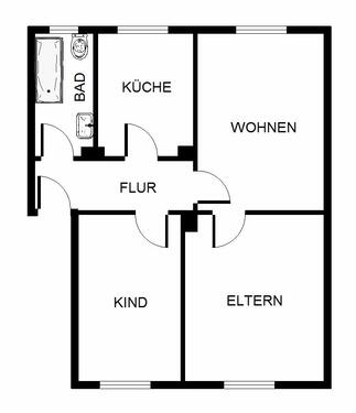 Foto - Etagenwohnung in Herne