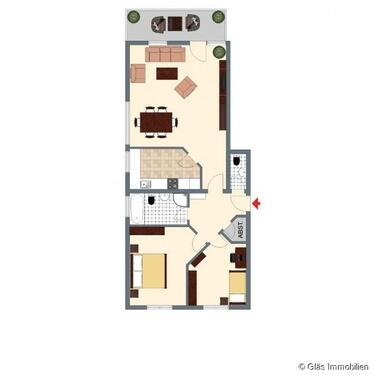 Foto - 3 Zimmer Erdgeschoßwohnung zur Miete in Völklingen