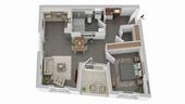 Foto - 2 Zimmerwohnung, zentral mit Loggia, Aufzug Erstbezug
