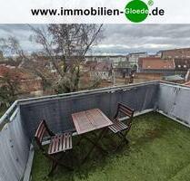 Sommer auf dem Balkon - 1,5-Raum-Wohnung im 3.OG mit Einbauküche ab Mai frei - Stollbergstraße - Erfurt Johannesplatz