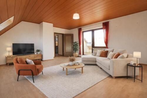 Foto - Dachgeschoßwohnung in Erlangen zur Miete