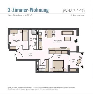 Foto - Etagenwohnung in Braunschweig zur Miete