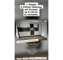 Neubau 2-Zimmerwohnung mit Terrasse ab 01.06.26 zu vermieten - Hohentengen