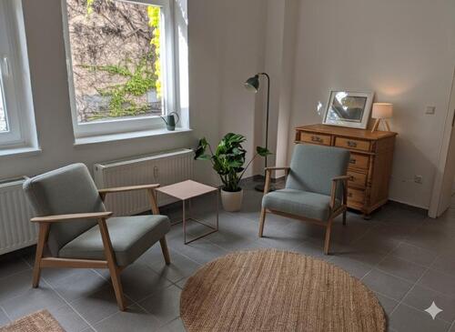 Foto - Praxisraum mit separatem Büro Bonner Südstadt Therapie Coaching