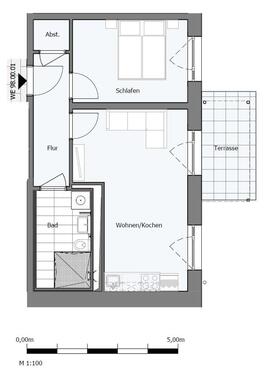 Foto - 2 Zimmer Erdgeschoßwohnung zur Miete in Berlin
