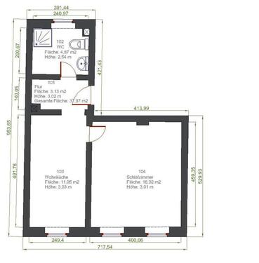 Foto - 2 Raum Wohnung in Große Deichstraße 25 Weißenfels ab sofort