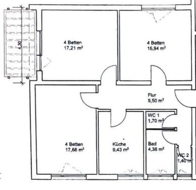 Foto - 3-Zimmer - Wohnung 