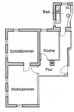 Foto - Moderne, großzügige 2 - Zimmer Wohnung in Schirgiswalde ab sofort