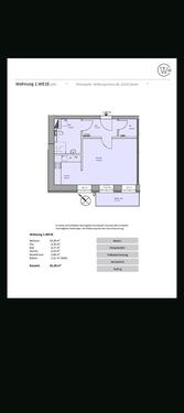 Foto - Wohnung Berlin Buch - 751,00&nbsp;EUR Kaltmiete, ca.&nbsp; 42,00&nbsp;m&sup2;