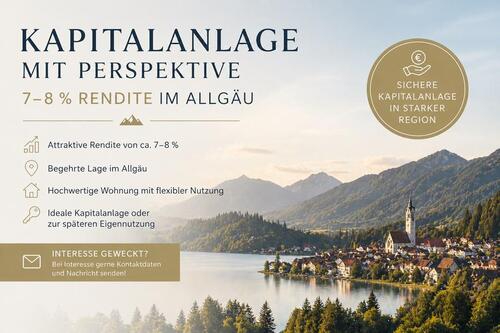 Foto - Moderne Wohnung in Füssen - attraktive Kapitalanlage