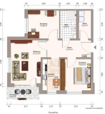 Foto - Etagenwohnung in Neuenmarkt