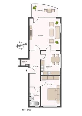 Foto - Etagenwohnung in Berlin zur Miete