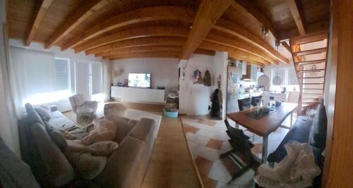 Foto - Roxheim: 103qm DG Maisonette 3ZKB, 20qm Balkon, Garten - Ruhig