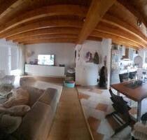 Roxheim: 103qm DG Maisonette 3ZKB, 20qm Balkon, Garten - Ruhig - Hargesheim