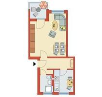 Singles aufgepasst! 1-Zimmer-Wohnung mit Balkon - Lübeck Sankt Lorenz Nord