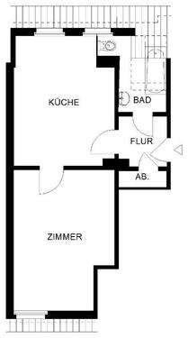 Foto - 1 Zimmer Etagenwohnung zur Miete in Mettmann