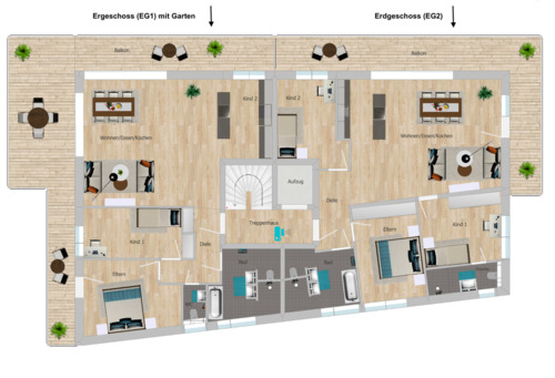 Foto - 3 Zimmer Etagenwohnung in Neuenstadt am Kocher