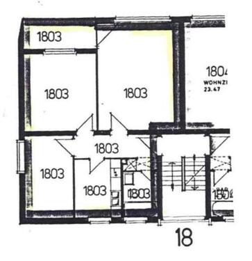 Foto - 3 Zimmer Etagenwohnung zum Kaufen in Wolfenbüttel