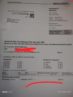 Foto - Etagenwohnung in Geislingen an der Steige zum Kaufen