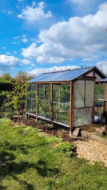 Foto - Kleingarten Schrebergarten in Halle Ost mit tollem GEWÄCHSHAUS
