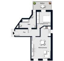 Nachmieter für die Charmante 2 Zimmer Wohnung mit Balkon + EBK - Limbach-Oberfrohna