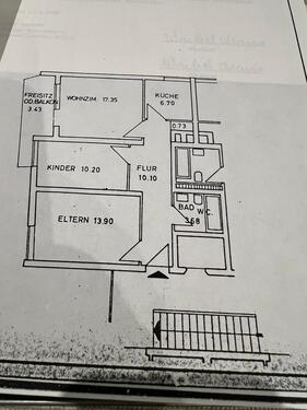 Foto - 3 Zimmer Etagenwohnung zur Miete in Kempten (Allgäu)