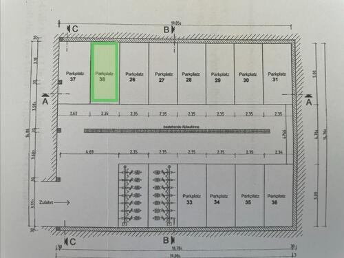 Foto - Stellplatz Tiefgarage am Marburger Hauptbahnhof