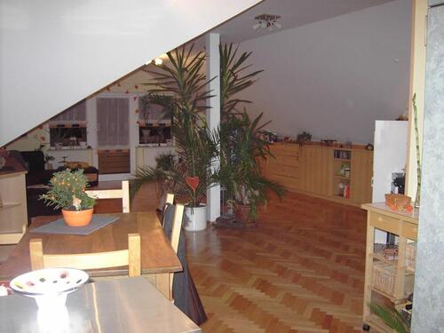 Foto - 4,5 Zimmer Dachgeschosswohnung mit Einbauküche, Garage, Südbalkon
