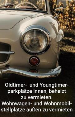 Foto - Stellplatz für Oldtimer, Youngtimer, Wohnwagen oder Wohnmobile