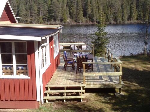 Foto - Ferienhaus in Schweden, direkt am See, mit Boot zu vermieten