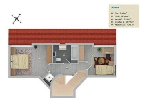 Foto - 7 Zimmer Maisonettenwohnung zur Miete in Köln