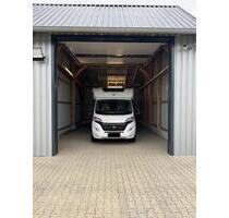 Hallen Stellplatz für Wohnmobile, Wohnwagen usw. an der A31 - Weener