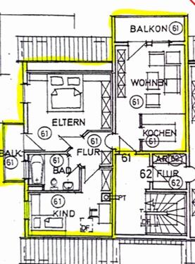 Foto - 2 Zimmer Etagenwohnung zum Kaufen in Offenburg